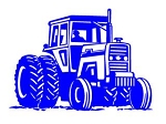 Tractor v1 Decal Sticker